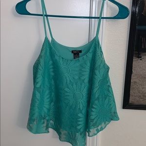Rue 21 | Patterned Loose Crop Top | S